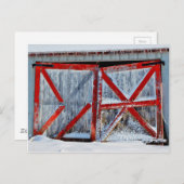 Crissの十字の納屋の大戸 ポストカード (正面/裏面)