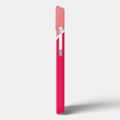 Crissモダンで幾何学的な十字ラインいちごの箱 Case-Mate iPhoneケース (裏面 / 左)