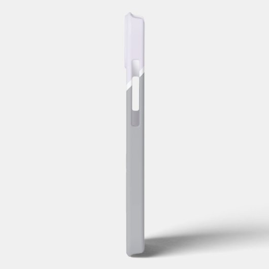 Crissモダンで幾何学的な十字ライン小石の箱 Case-Mate iPhoneケース (裏面 / 左)