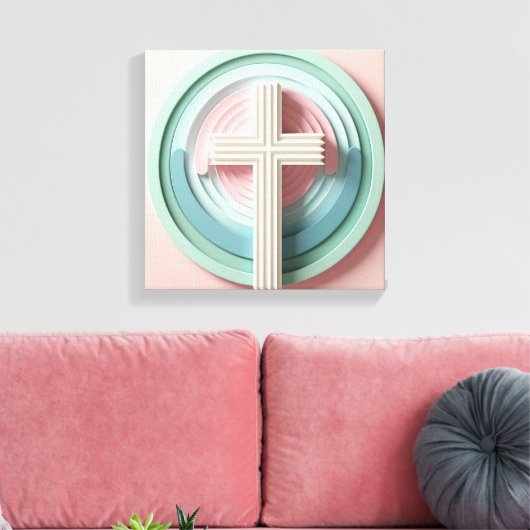 Cristian Cross  キャンバスプリント (インサイチュ (リビング))