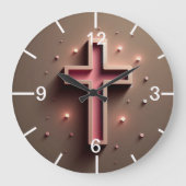 Cristian Light Cross  ラージ壁時計 (正面)
