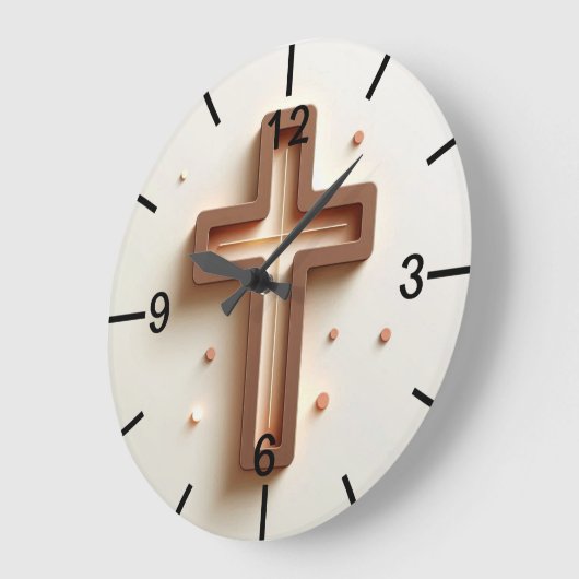 Cristian light cross wall ラージ壁時計 (傾斜)