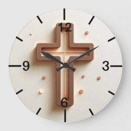 Cristian light cross wall ラージ壁時計