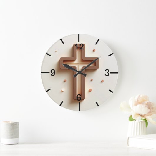 Cristian light cross wall ラージ壁時計 (ホーム)