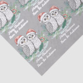 Cristmas Owl Tissue Paper 薄葉紙 (詳細)