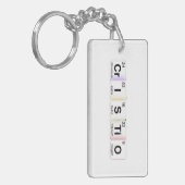 Cristo Elementos Químicos キーホルダー (正面左)