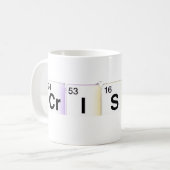 Cristo Elementos Químicos コーヒーマグカップ (正面左)