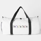 Cristo Elementos Químicos ダッフルバッグ (裏面)