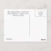 Cristo Redentorはがき ポストカード (裏面)