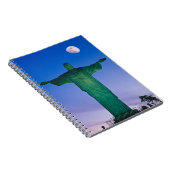 Cristo Redentor Statue| Rio de Janeiro Brazil ノートブック (右側)
