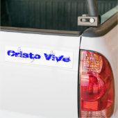 Cristo Vive バンパーステッカー (トラック上)