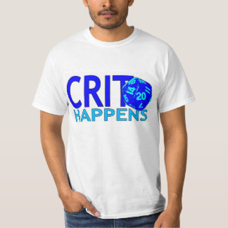Critは起こります Tシャツ