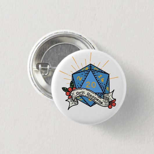 Crit発生ピン 缶バッジ (正面&裏面)