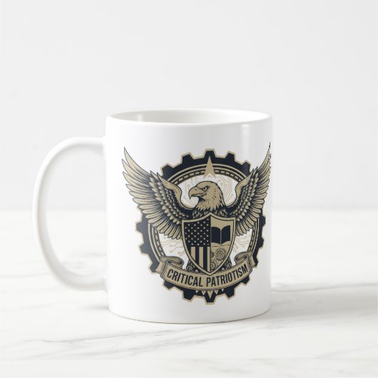 Critical Patriotism Mug コーヒーマグカップ (左)