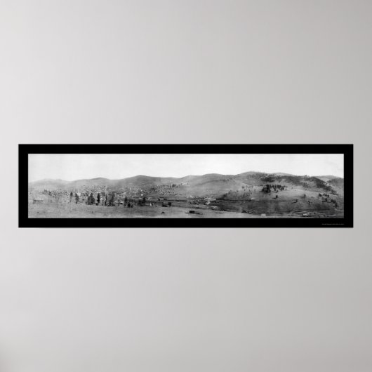 Critpple Creek Colorado写真1895 ポスター (正面)