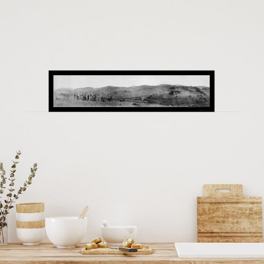 Critpple Creek Colorado写真1895 ポスター (キッチン)