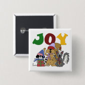 Critter Joy Tシャツとギフト 缶バッジ (正面&裏面)