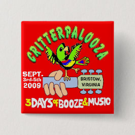 CRITTERPALOOZAボタン 缶バッジ