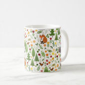 Crm Rpt Ptnのスカンジナビアスタイルイラスト コーヒーマグカップ (正面右)