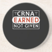 CRNAによって登録されている麻酔士の麻酔医 コースター (正面)