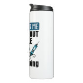 CRNAナース麻酔科医がノックアウト タンブラー (回転右)