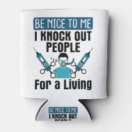 CRNAナース麻酔科医がノックアウト 缶クーラー