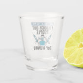 CRNAノックアウトピープルナース麻酔科医 ショットグラス (裏面)