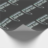 CRNA喉頭鏡麻酔専門医の挿管 ラッピングペーパー (角)