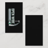 CRNA喉頭鏡麻酔専門医の挿管 名刺 (正面/裏面)