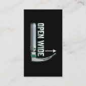 CRNA喉頭鏡麻酔専門医の挿管 名刺 (正面)