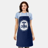 CRNA認定カスタム登録ナース麻酔科医 エプロン (着用した状態)