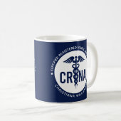 CRNA認定カスタム登録ナース麻酔科医 コーヒーマグカップ (正面右)