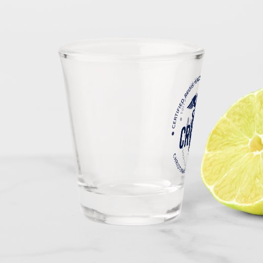 CRNA認定カスタム登録ナース麻酔科医 ショットグラス (左)