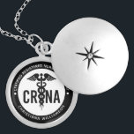 CRNA認定カスタム登録ナース麻酔科医 シルバープレートネックレス<br><div class="desc">CRNA認定カスタム登録ナース麻酔科医ギフト！</div>