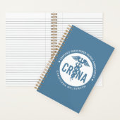 CRNA認定カスタム登録ナース麻酔科医 ノートブック (内側)