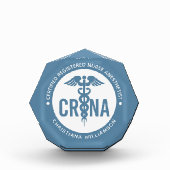 CRNA認定カスタム登録ナース麻酔科医 フォトブロック (正面)
