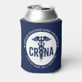 CRNA認定カスタム登録ナース麻酔科医 缶クーラー (缶裏面)