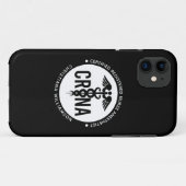 CRNA認定カスタム登録ナース麻酔科医 Case-Mate iPhoneケース (裏面(横))