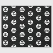 CRNA認定登録ナース麻酔科医のギフト ラッピングペーパー (フラット)