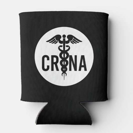 CRNA認定登録ナース麻酔科医のギフト 缶クーラー (裏面)