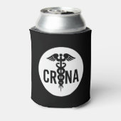 CRNA認定登録ナース麻酔科医のギフト 缶クーラー (缶裏面)