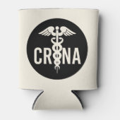 CRNA認定登録ナース麻酔科医ギフト 缶クーラー (正面)