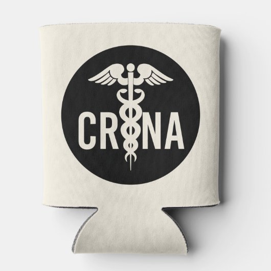 CRNA認定登録ナース麻酔科医ギフト 缶クーラー (裏面)