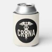 CRNA認定登録ナース麻酔科医ギフト 缶クーラー (缶裏面)