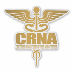 CRNA (金ゴールド) シール