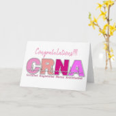 CRNA( Certified Registered Nurse Anesthetist )認定資格 カード (黄色い花)