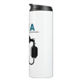 CRNA Iはガスを通過するために支払われる タンブラー (回転右)