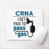 CRNA Iはガスを通過するために支払われる マウスパッド (マウス)