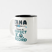 CRNA I have a Perfect K.O. Record ツートーンマグカップ (正面左)