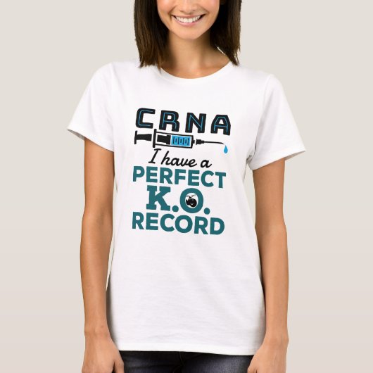 CRNA I have a Perfect K.O. Record Tシャツ (正面)